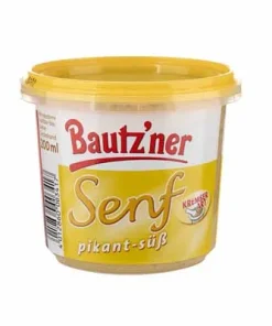 Bautzner, Senf, pikant süß, 200 ml Becher