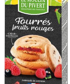Bio Kekse mit roten Früchte