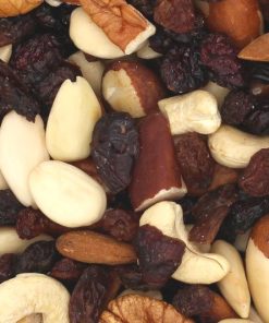 Studentenfutter mit Cranberries bio 12,5kg mit Pekannusskernen