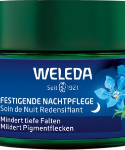 WELEDA Festigende Nachtpflege Blauer Enzian & Edelweiss