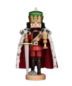 Nussknacker König Arthur, lasiert