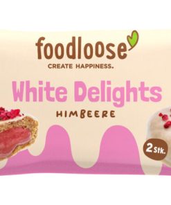 foodloose Bio-White Delights Himbeere 2x 20 g