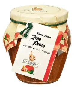 Casa Lombardi, Pesto Rosso, rote Basilikumsauce, 180 g Tiegel