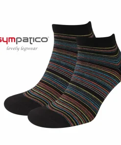 2 Paar Sympatico Sneaker Schwarz, 43-46