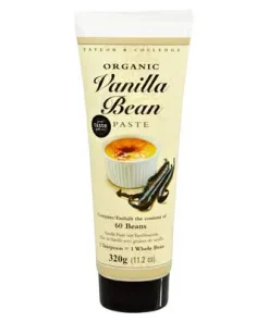 Taylor & Colledge, Bio, Vanillepaste, 320 g Tube