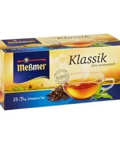 Meßmer, UTZ, Schwarzer Tee, Klassik, fein-aromatisch, 25 Teebeutel, 43,75 g Packung