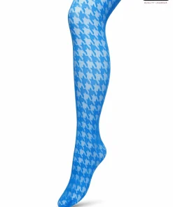 Bonnie Doon Houndstooth Blue, 40-44