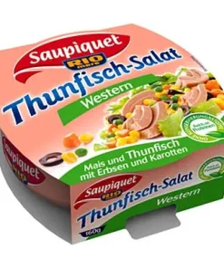 Saupiquet, MSC, Thunfisch Salat, Western, 160 g Schachtel