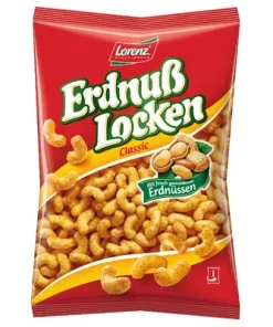 Lorenz, Erdnusslocken, Classic, 120 g Beutel