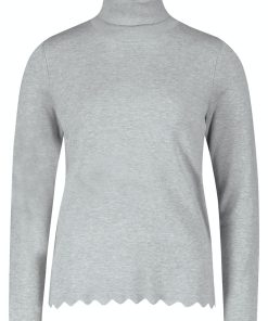 Green Life 100% Organic Gotton  |  “Betty Barclay” Rolli   Farbe: Grau  Größe: 40