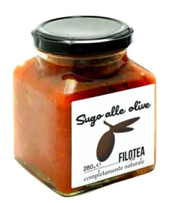 Filotea, Sugo mit Oliven, 280 g Glas