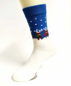 Merry Xmas Socken Blau, 36-42