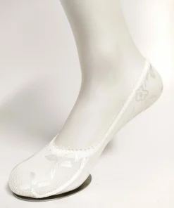 2 P. Sympatico Footies Polster Weiß, 35-38