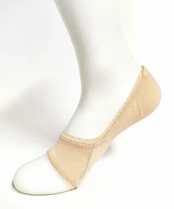 2 P. Sympatico Footies Zehenfrei Beige,35-38