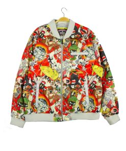 Looney Tunes – Warner Brothers Bomber Jacke – Größe 2XL – by Members Only