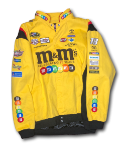 Nascar Racing Jacke Kyle Bush in gelb – Größe 4XL – by JH Design