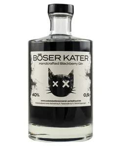 Böser Kater, Blackberry, Gin, 40 % Vol., 0,5 l Flasche