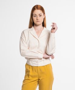 Bluse Kristin – Farbe: Playful Seaweed – 100% Baumwolle