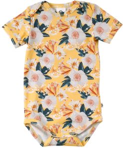 “Green Cotton” Body Blumen Gr. 98