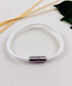 Purewater  | Geisternetzarmband Weiß – Silber Durchmesser: S-17cm  | M-19cm  | L-21cm  | XL-22cm