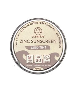 Suntribe Gesicht & Sport Bio Zink Sonnencreme LSF 30 getönt 45 g