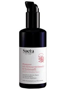Saeta – Shampoo Schwarzkümmel- / Teebaumöl 200ml