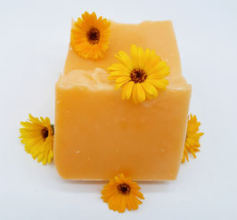 Ringelblumenhaarseife – vegan – trockenes, lockiges, strapaziertes Haar 20g TESTER