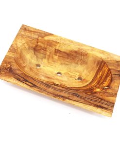 Seifenablage aus Olivenholz “eckig”