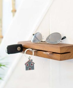 Schlüsselhalter Schlüsselbrett mit Ablage