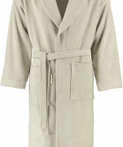 Rhomtuft SIR & LADY BADEMANTEL M Farbe: stone